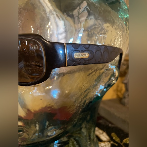 COACH LISBETH (S823) Prescription Brown and Gold Sunglasses with Signature Case - Picture 6 of 17